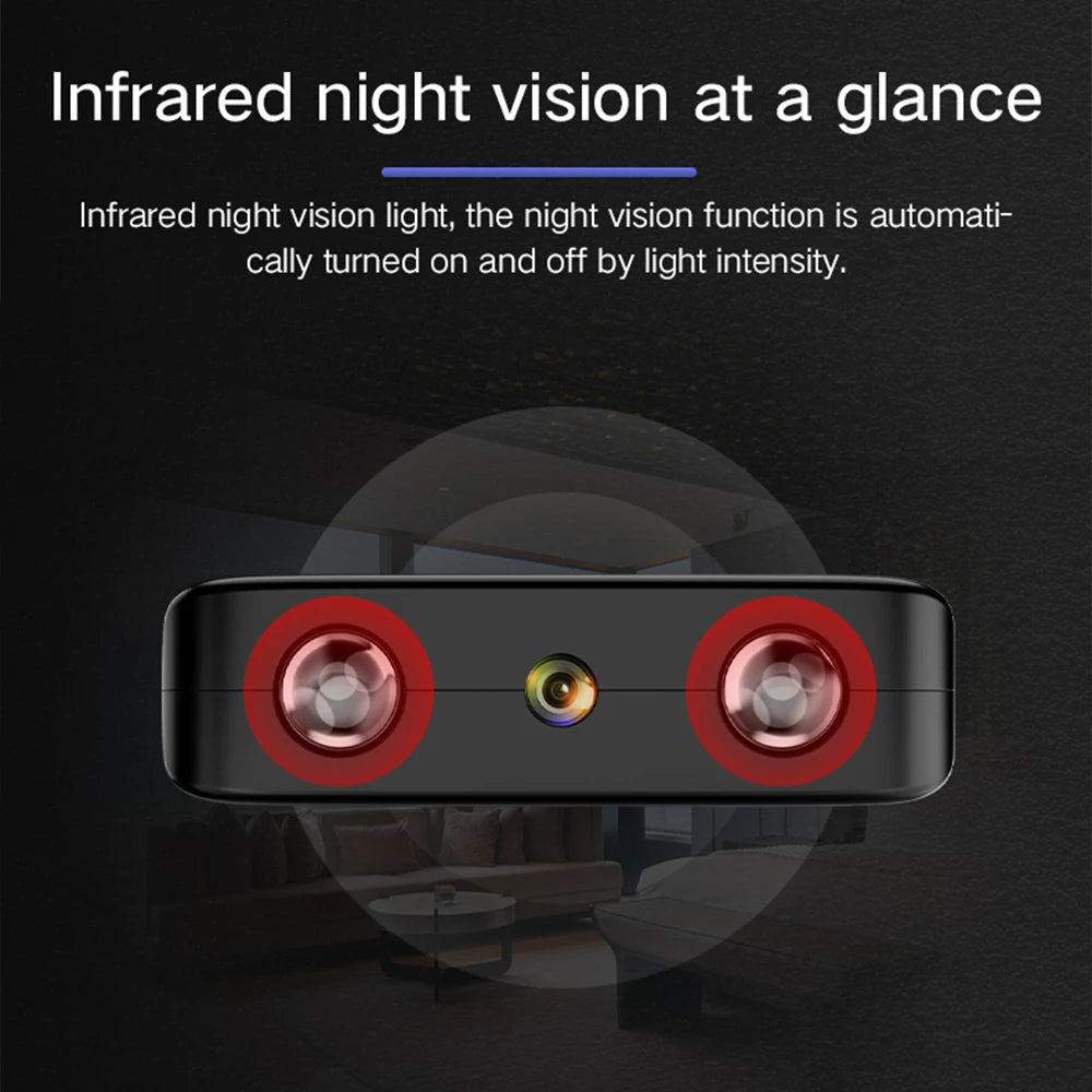 HD 1080P Mini ip Cam XD WiFi Night Vision Camera IR-CUT Motion Detection Security Camcorder HD Video Recorder