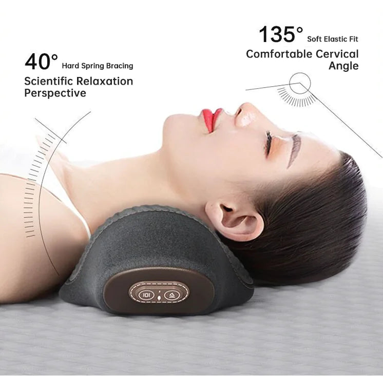 Almohada caliente para masaje cervical