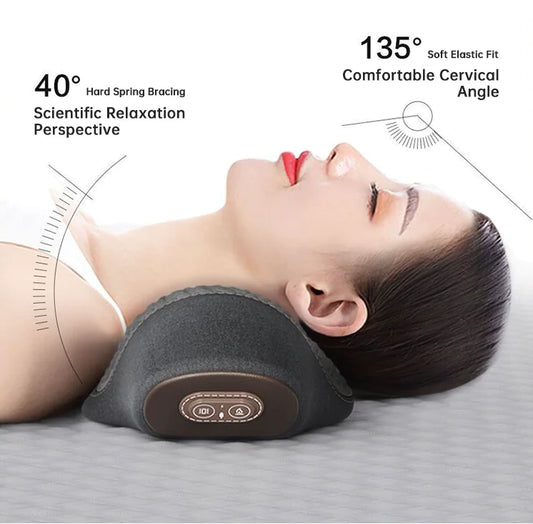 Almohada caliente para masaje cervical