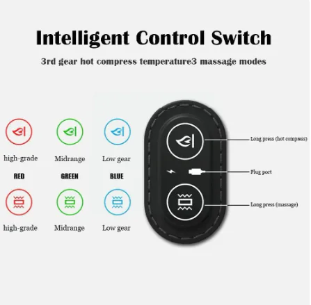 Almohada caliente para masaje cervical